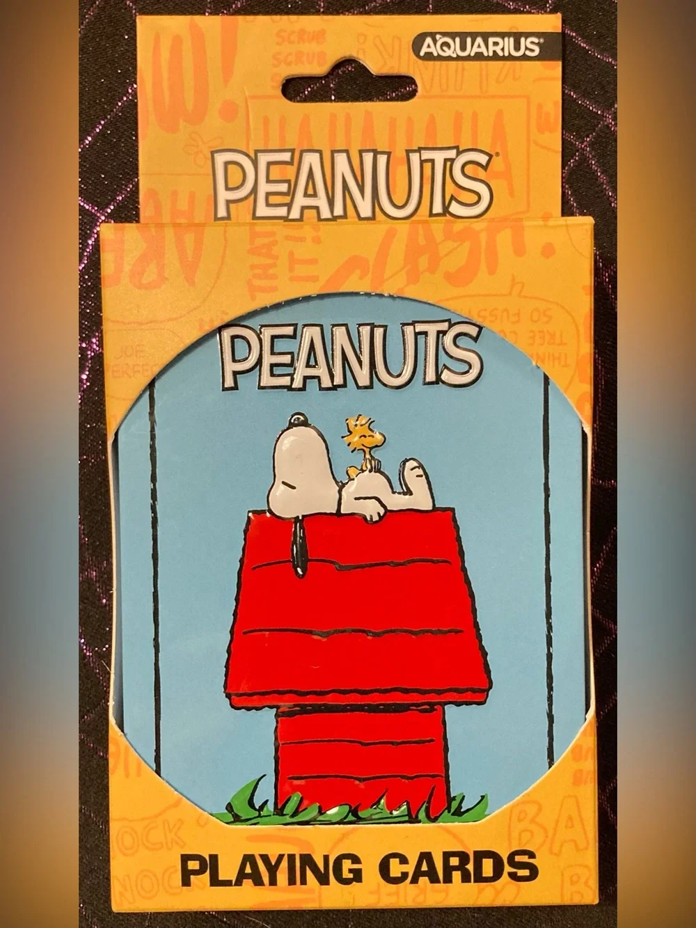 Playing Cards With Tin Peanuts Snoopy The Whole Gang